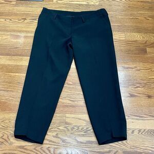 Akris Cropped Black Trouser